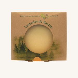 Leyendas de Baztán (TGT) Artisan matured sheep´s cheese with Txacolí white wine, wedge 250 gr