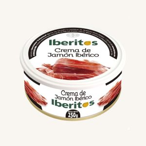 Iberitos Crema de Jamón Ibérico (Ibérico ham cream), from Extremadura, can 250 gr