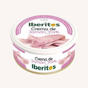 Iberitos Crema de Jamón York (cooked ham cream), from Extremadura, can 250 gr