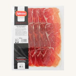 Iglesias Ibérico 50 % de cebo Jamón (ham), from Salamanca, pre-sliced 150 gr