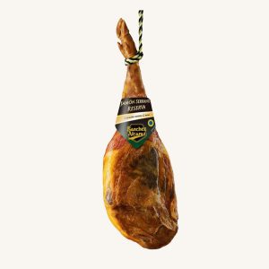 Sánchez Alcaraz Serrano ham (jamón), Reserva - ETG, from Toledo, full-leg approx. 7.5 kg