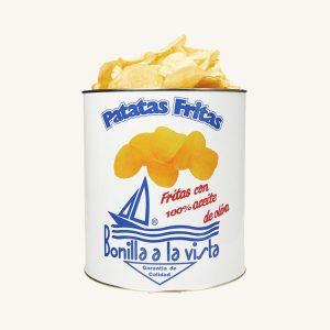 Bonilla a la Vista Gourmet crisps, made with 100% olive oil, large tin 500 gr