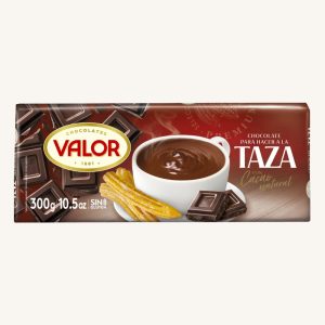 Valor hot chocolate a la taza bar 300g