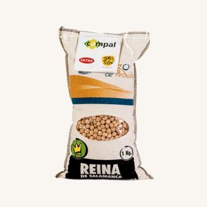 Reina de Salamanca Pedrosillano chickpeas (garbanzos Pedrosillanos), Extra category, from Salamanca, bag 1 kg