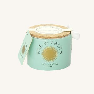 Sal de Ibiza Gourmet salt, the original Fleur de Sel - Cristal de la Vida, from Ibiza, jar 150g